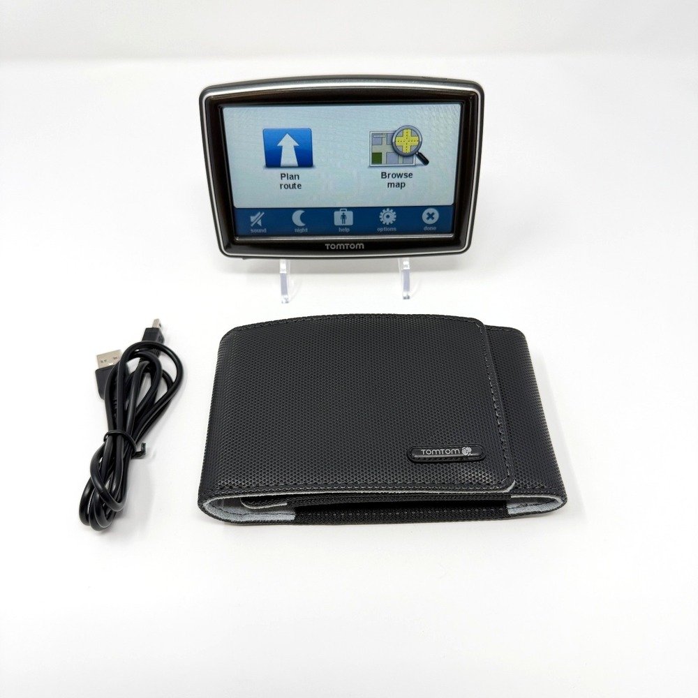 TomTom XXL GPS Navigation Unit N14664 Touchscreen Car Navigator Black